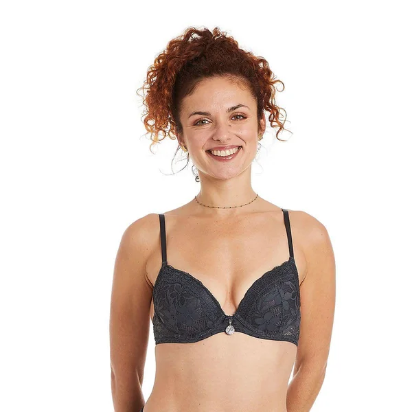 Soutien-gorge ampliforme coque moulée gris Tarot Pomm Poire