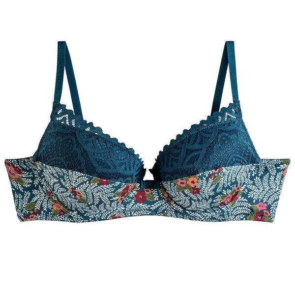 Soutien-gorge ampliforme coque moulée multico bleu Paprika Pomm Poire