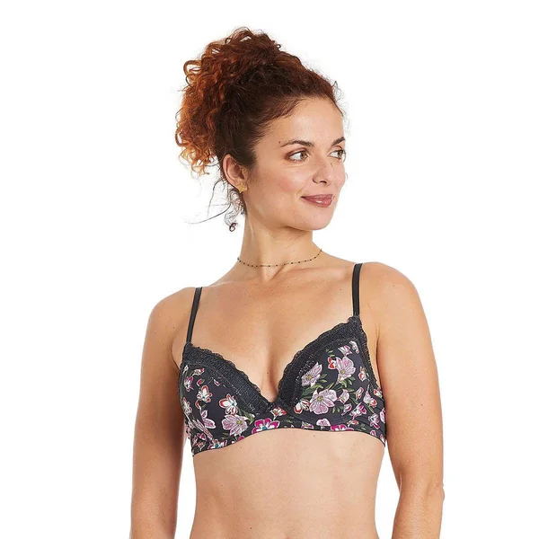 Soutien-gorge ampliforme coque moulée multico gris Tarot Pomm Poire