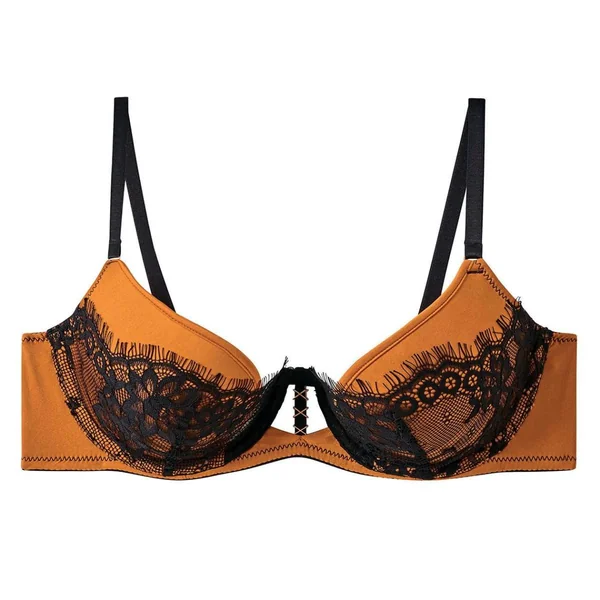 Soutien-gorge ampliforme coque moulée noir/jaune Tsunami Pomm Poire