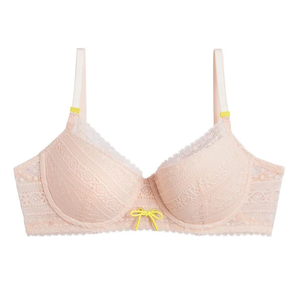 Soutien-gorge ampliforme coque moulée poudre Libre-rose Camille Cerf x Pomm Poire