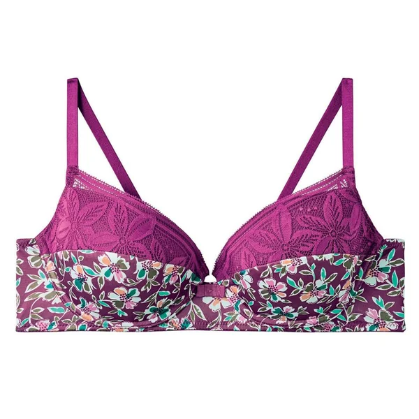 Soutien-gorge ampliforme coque moulée rose Paix Pomm Poire