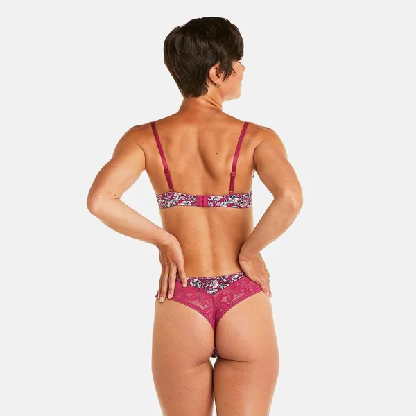 Soutien-gorge ampliforme coque moulée rose Paix Pomm Poire
