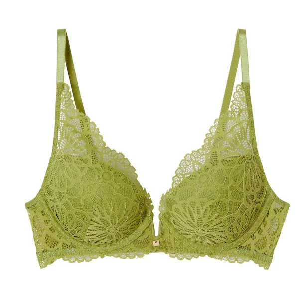 Soutien-gorge ampliforme coque moulée vert Fougère Pomm Poire