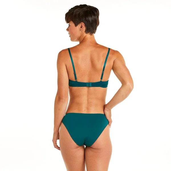 Soutien-gorge ampliforme coque moulée vert Impériale Pomm Poire