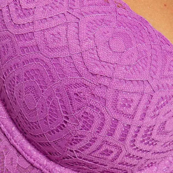 Soutien-gorge ampliforme coque moulée violet Gwen Morgan Lingerie