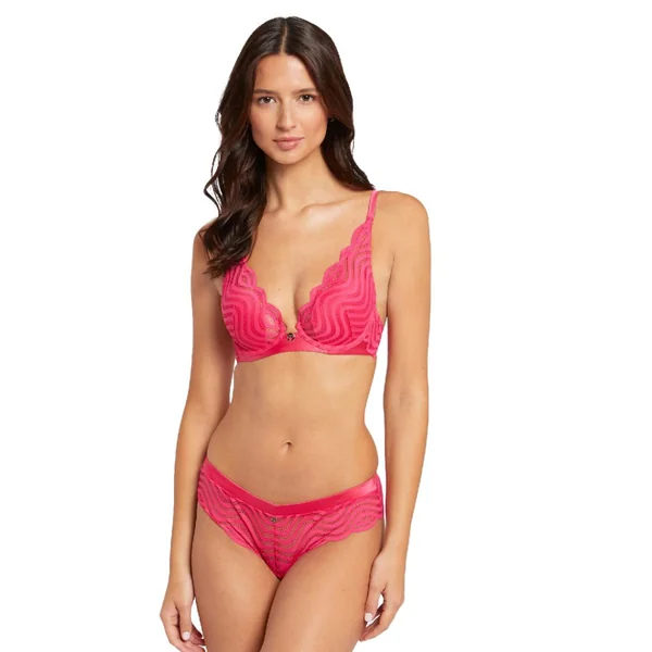 Soutien-gorge ampliforme coques moulées rose Romane Morgan Lingerie