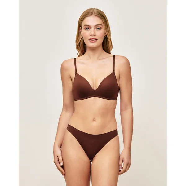 Soutien-gorge ampliforme microfibre