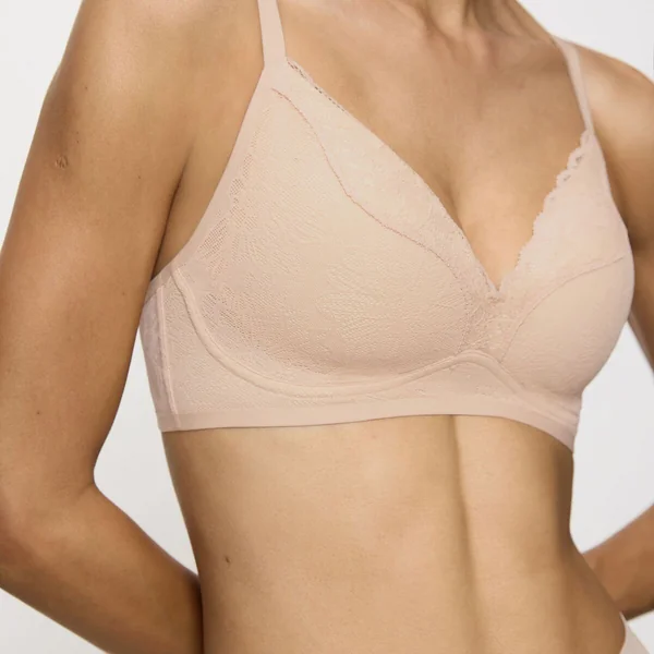 Soutien-gorge ampliforme sans armatures - Beige Fit Smart P01 EX Triumph