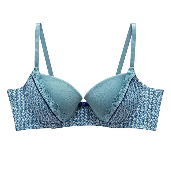 Soutien-gorge ampliforme turquoise Rose bleu Pomm Poire