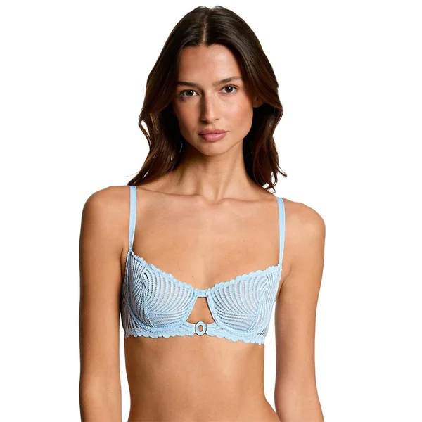 Soutien-gorge armatures bleu Garance Morgan Lingerie