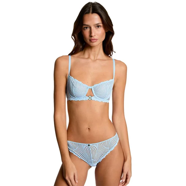 Soutien-gorge armatures bleu Garance Morgan Lingerie