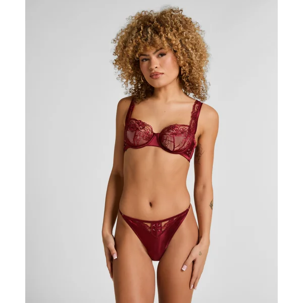 Soutien-Gorge Armatures Catherine Sans Coques - Rouge