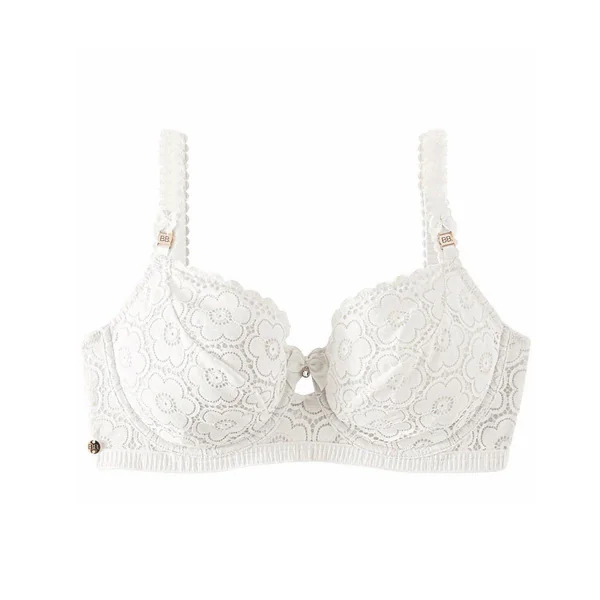Soutien-gorge armatures grand maintien blanc Affinité Brigitte Bardot