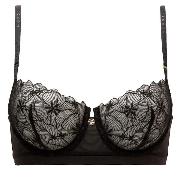 Soutien-gorge armatures noir Amandine Morgan Lingerie