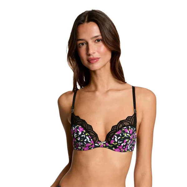 Soutien-gorge armatures noir Heloise Morgan Lingerie