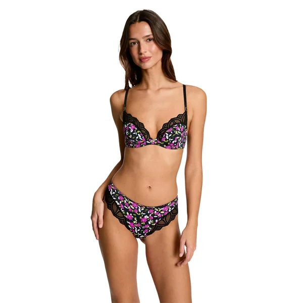 Soutien-gorge armatures noir Heloise Morgan Lingerie