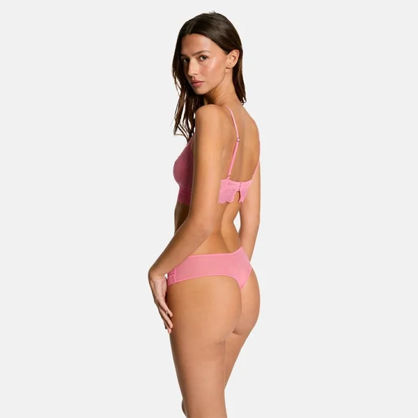 Soutien-gorge armatures rose Lorie Morgan Lingerie