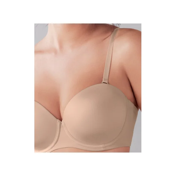 Soutien-gorge armatures à coques à bretelles amovibles PADDED BASIC 5640 DESERT