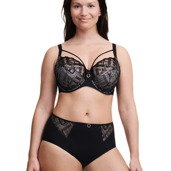 Soutien-gorge armaturé très enveloppant - Noir Chantelle
