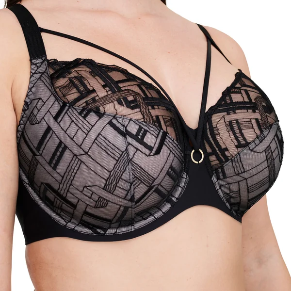Soutien-gorge armaturé très enveloppant - Noir Chantelle