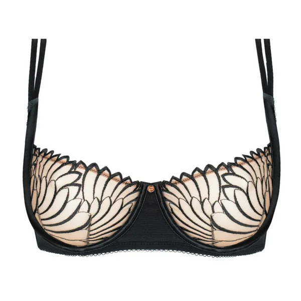 Soutien-gorge Balconnet Armatures Scantilly FALLEN ANGEL noir Scantilly