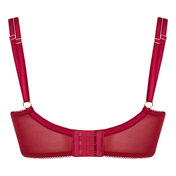 Soutien-gorge Balconnet Armatures Scantilly Fallen Angel Rouge Scantilly