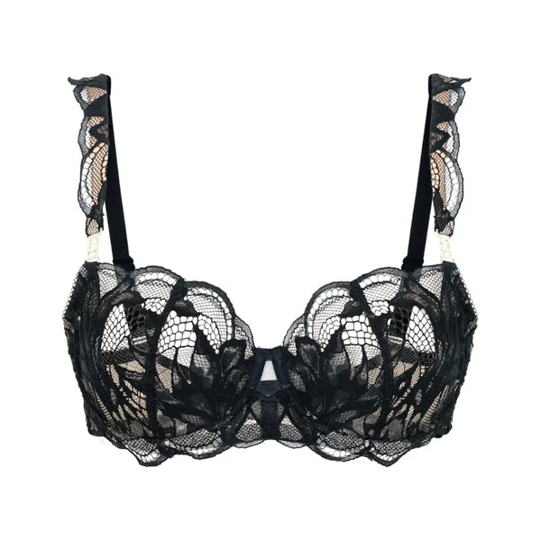 Soutien-gorge balconnet demi-bonnet rembourré Lace Soiree - Noir Gossard