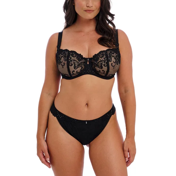 Soutien-gorge balconnet noir Fantasie