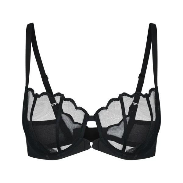 Soutien-gorge balconnet non rembourré noir Gossard