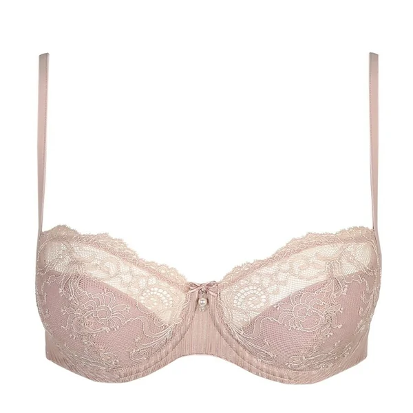 Soutien-gorge balconnet rembourré rose Marie Jo