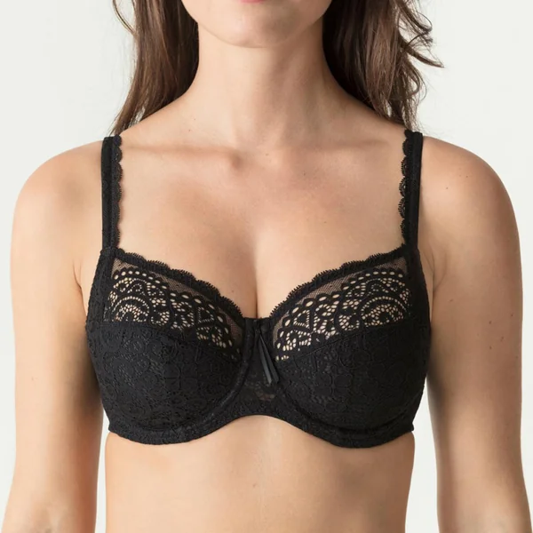 soutien-gorge balconnet Twist I Do-Black Prima Donna I Do