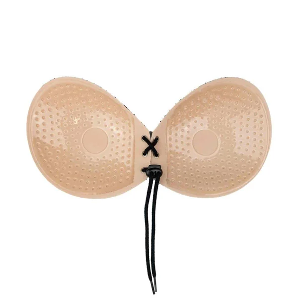 Soutien-gorge bandeau adhésif dos nu Bye Bra en dentelle Noir Bye Bra