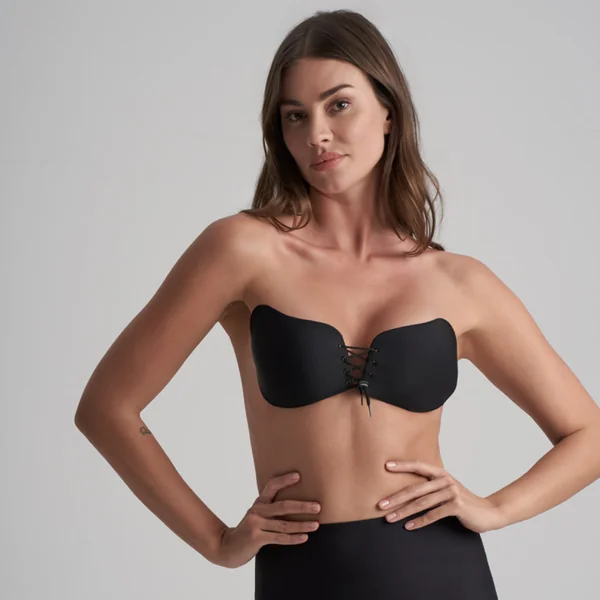 Soutien-gorge bandeau adhésif dos nu Bye Bra Noir Bye Bra