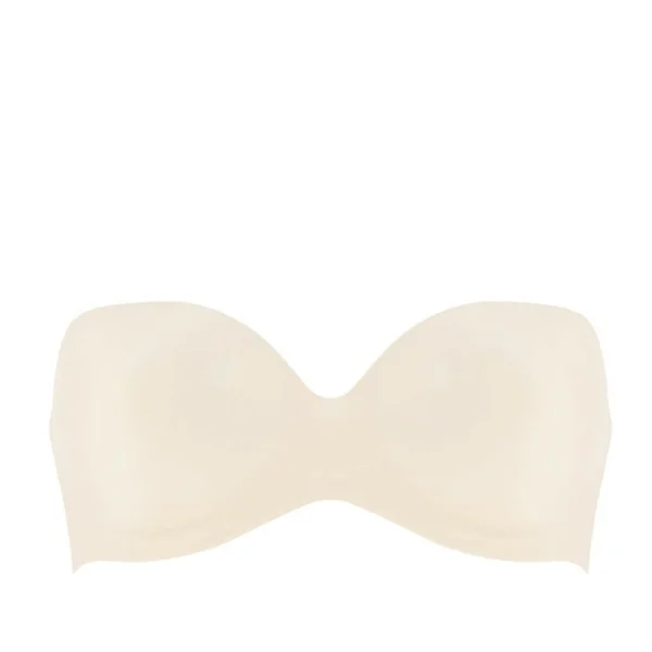 Soutien-gorge bandeau beige Chantelle
