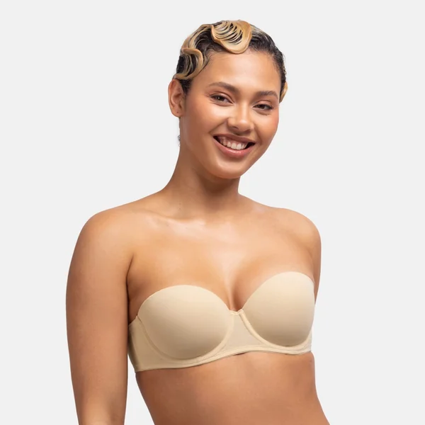 Soutien-gorge Bandeau beige Dorina