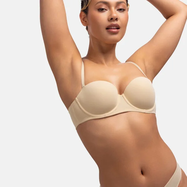 Soutien-gorge Bandeau beige Dorina