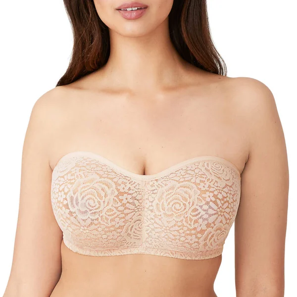 Soutien-gorge bandeau chair en nylon Wacoal lingerie