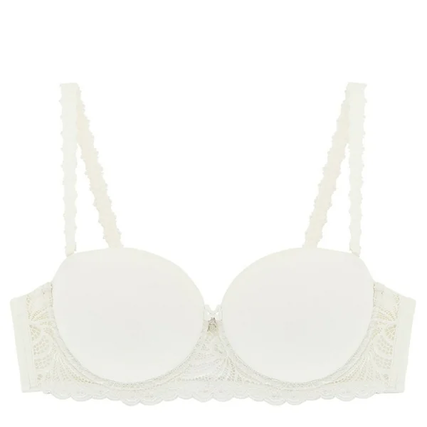 Soutien-gorge bandeau coques ivoire Bestform Pampelune