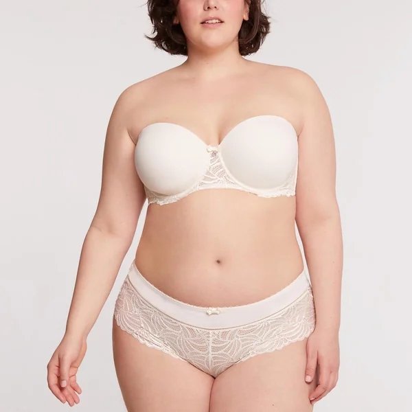 Soutien-gorge bandeau coques ivoire Bestform Pampelune
