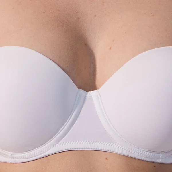 Soutien-gorge bandeau en microfibre