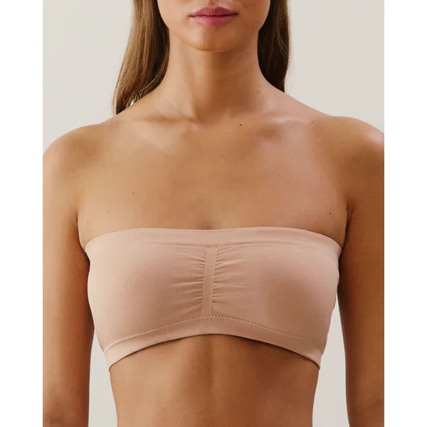 Soutien-gorge bandeau en seamless
