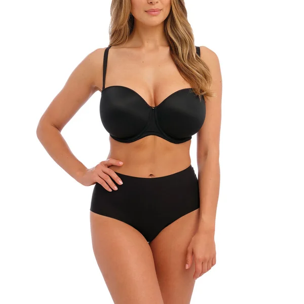 Soutien-gorge Bandeau moulé à Armatures - Noir Fantasie Aura