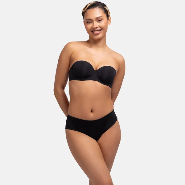 Soutien-gorge Bandeau noir Dorina