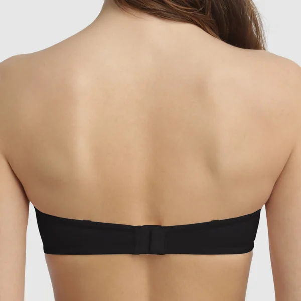 Soutien-gorge bandeau sans armature noir Dim Invisifree