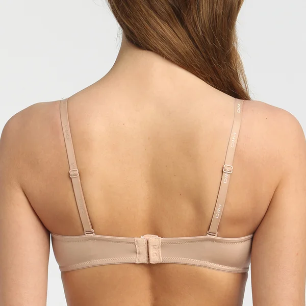 Soutien-gorge bandeau sans armatures nude Dim