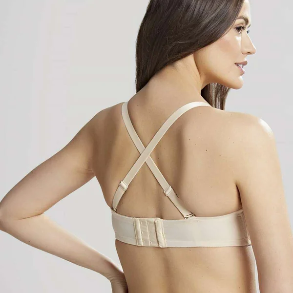 Soutien-Gorge Bandeau à Bretelles Amovibles Chair Panache Evie