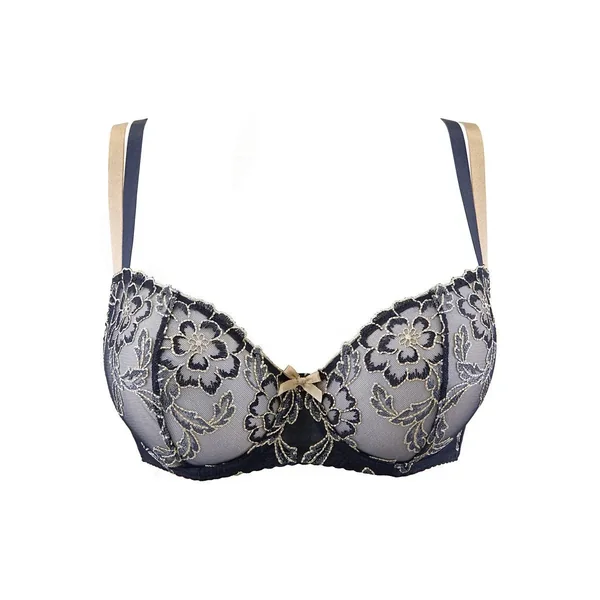 Soutien-gorge bleu & or V-9331 (90C)
