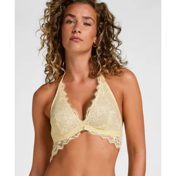 Soutien-Gorge Bralette Longline Halter Prina - Jaune