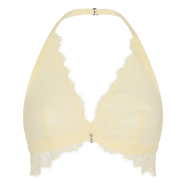 Soutien-Gorge Bralette Longline Halter Prina - Jaune